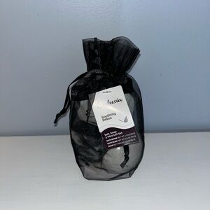 Black Mesh Gift Bag with Soap Set